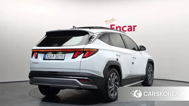 Hyundai The New Tucson Hybrid (NX4) 2024 Белый из Кореи