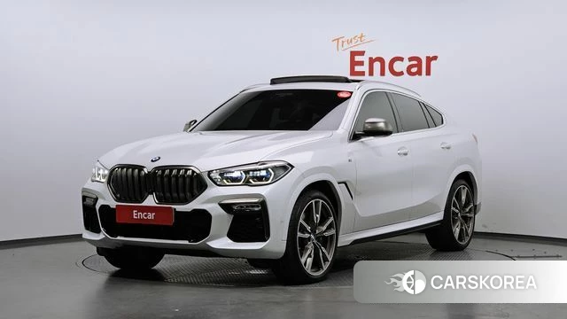BMW X6 (G06) 2021 Белый из Кореи