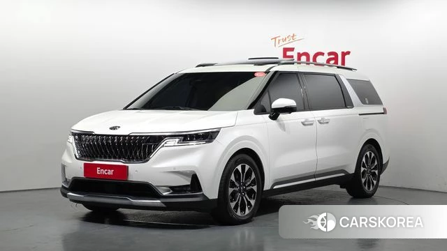 Kia Carnival 4th generation 2021 Белый из Кореи