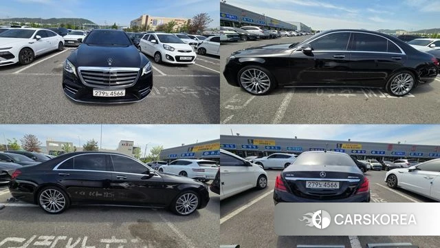 Mercedes-Benz S-Class W222 2018 Черный из Кореи