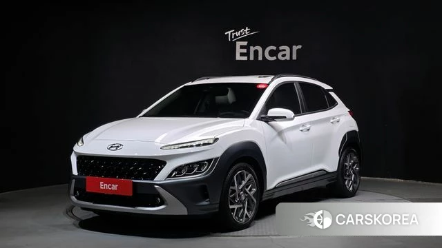 Hyundai The New Kona Hybrid 2022 Белый из Кореи