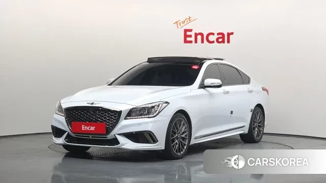 Genesis G80 2018 Белый из Кореи