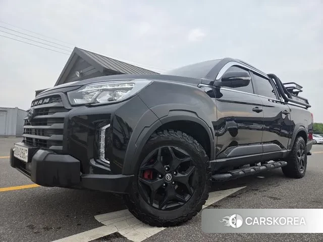 Ssangyong The New Rexton Sports Cannes 2022 Черный из Кореи