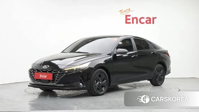 Hyundai Avante (CN7) 2023 Черный из Кореи