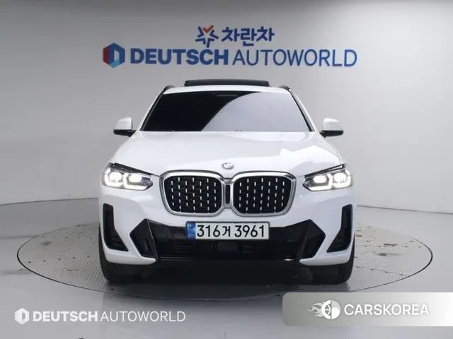 BMW X4 (G02) 2021 Белый из Кореи