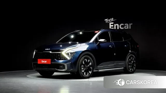 Kia Sportage 5th Generation 2022 Синий из Кореи