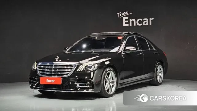 Mercedes-Benz S-Class W222 2019 Черный из Кореи