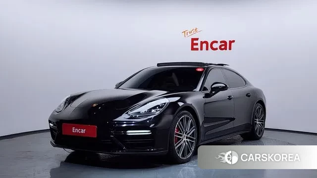 Porsche Panamera (971) 2020 Черный из Кореи