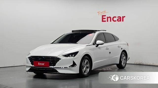 Hyundai Sonata (DN8) 2019 Белый из Кореи