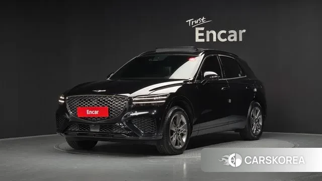 Genesis GV70 2021 Черный из Кореи