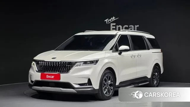 Kia Carnival 4th generation 2021 Белый из Кореи
