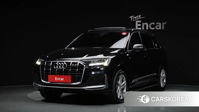 Audi Q7 (4M) 2020 Черный из Кореи