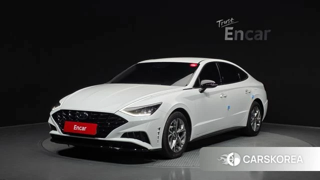 Hyundai Sonata (DN8) 2021 Белый из Кореи