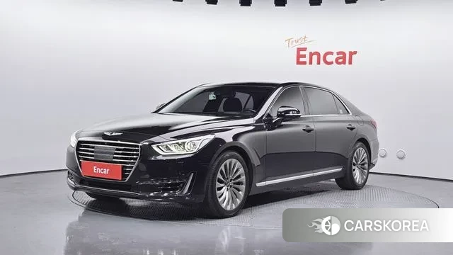 Genesis EQ900 2018 Черный из Кореи