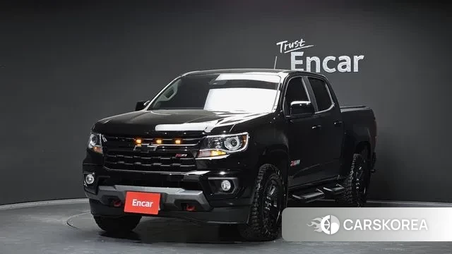 Chevrolet (GM Daewoo) Real New Colorado 2022 Черный из Кореи