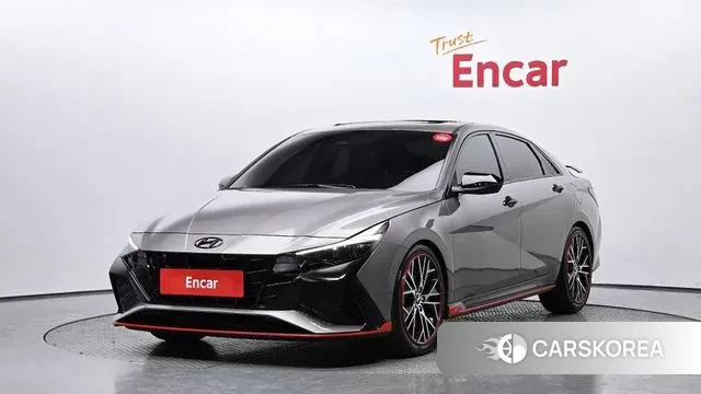 Hyundai Avante (CN7) 2022 Серый из Кореи