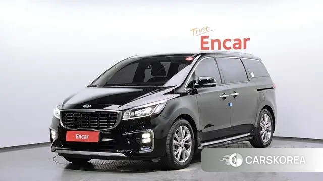 Kia The New Carnival 2019 Черный из Кореи
