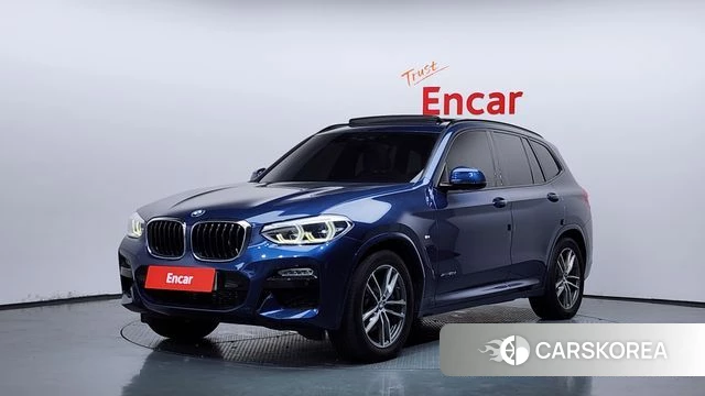 BMW X3 (G01) 2018 Синий из Кореи