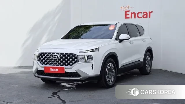 Hyundai The New Santa Fe 2021 Белый из Кореи
