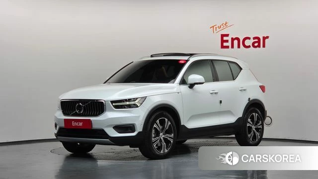 Volvo XC40 2022 Белый из Кореи