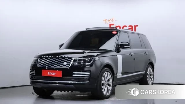 Land Rover Range Rover 4th Generation 2020 Черный из Кореи