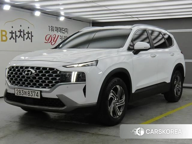Hyundai The New Santa Fe 2021 Белый из Кореи