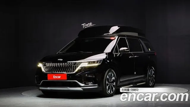 Kia Carnival 4th generation 2021 Черный из Кореи