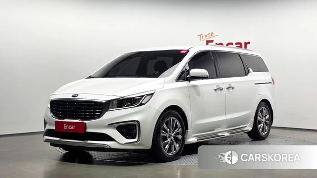 Kia The New Carnival 2018 Белый из Кореи