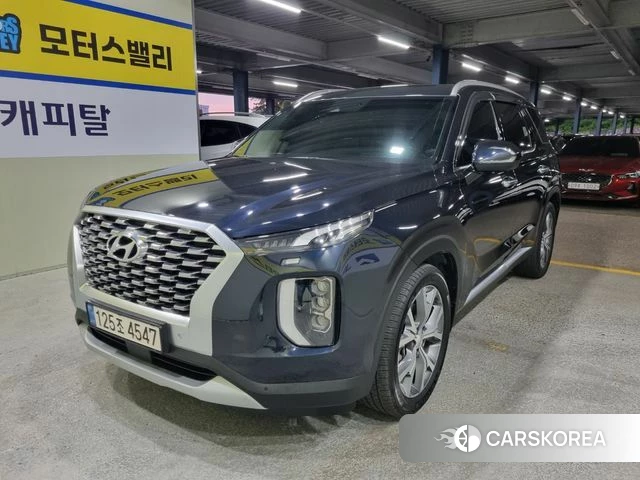 Hyundai Palisade 2021 Синий из Кореи