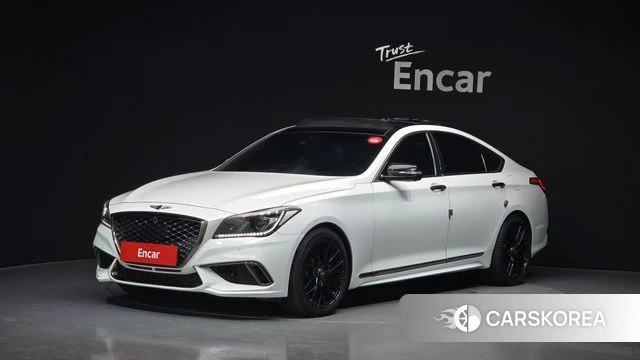 Genesis G80 2018 Белый из Кореи