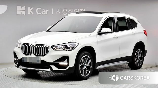 BMW X1 (F48) 2022 Белый из Кореи