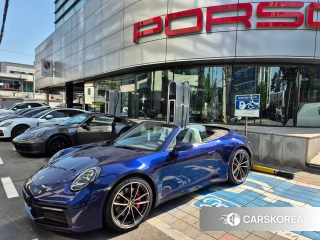 Porsche 911(992) 2024 Синий из Кореи