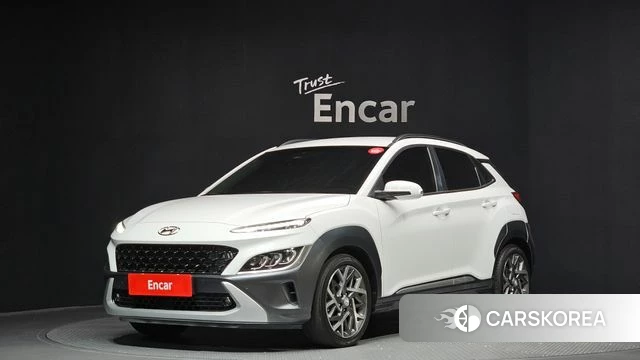 Hyundai The New Kona Hybrid 2022 Белый из Кореи