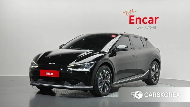 Kia EV6 2023 Черный из Кореи