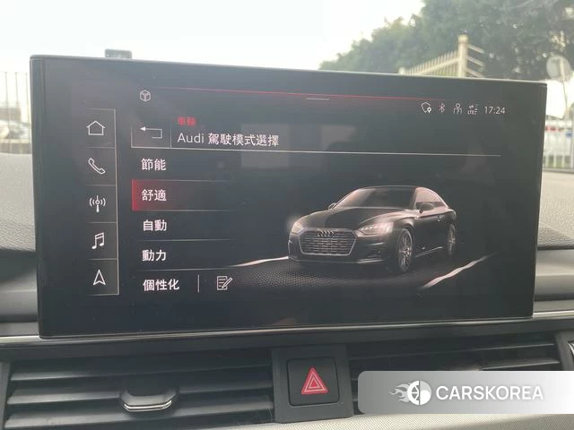 Audi A5 2021 Серебристо-серый из Китая