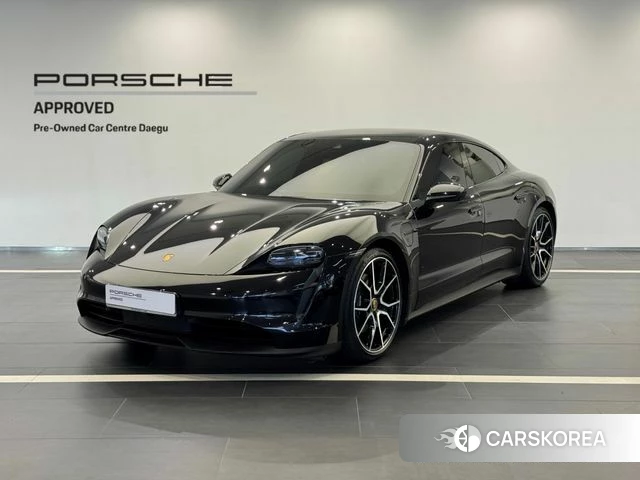 Porsche Taycan 2023 Черный из Кореи