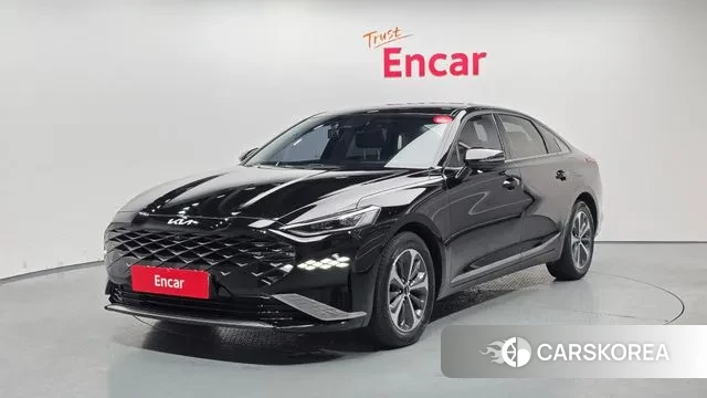 Kia K8 Hybrid 2021 Черный из Кореи