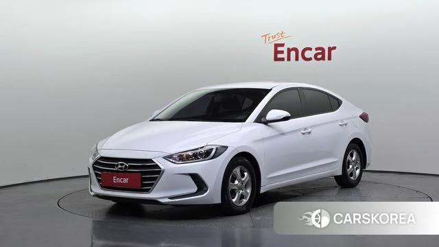 Hyundai Avante AD 2018 Белый из Кореи