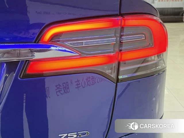 Tesla Model X 2018 Синий из Китая