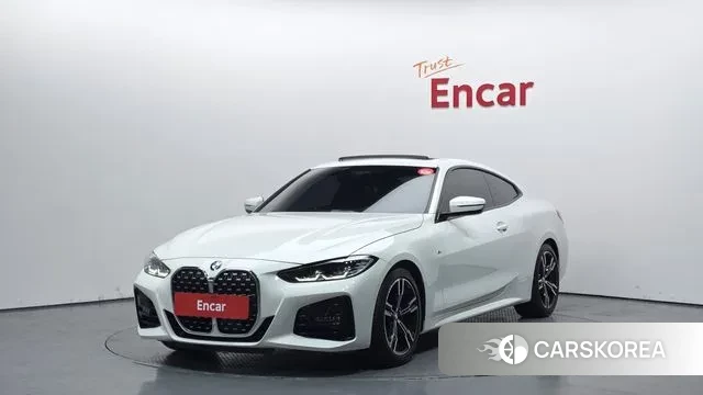 BMW 4 Series (G22) 2023 Белый из Кореи