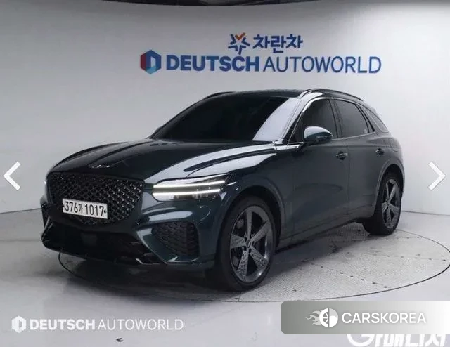 Genesis GV70 2021 Светло-зеленый из Кореи