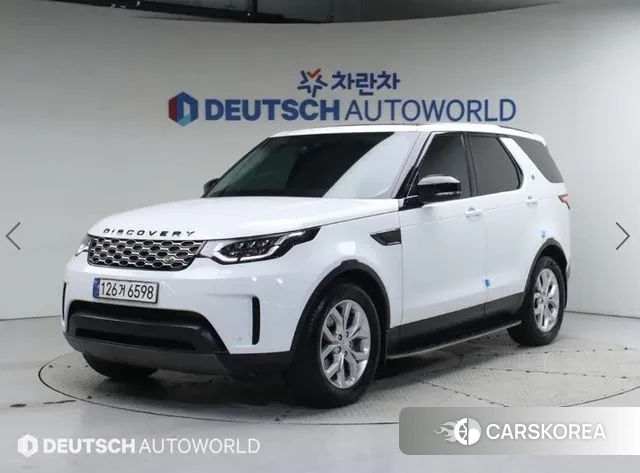 Land Rover Discovery 5 2020 Белый из Кореи