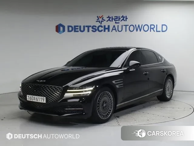 Genesis G80 (RG3) 2020 Черный из Кореи