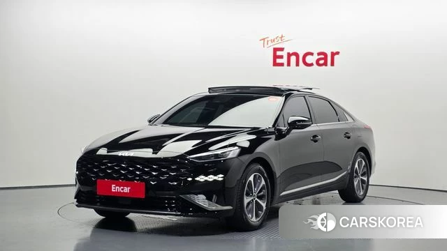 Kia K8 Hybrid 2021 Черный из Кореи