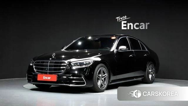 Mercedes-Benz S-Class W223 2022 Черный из Кореи