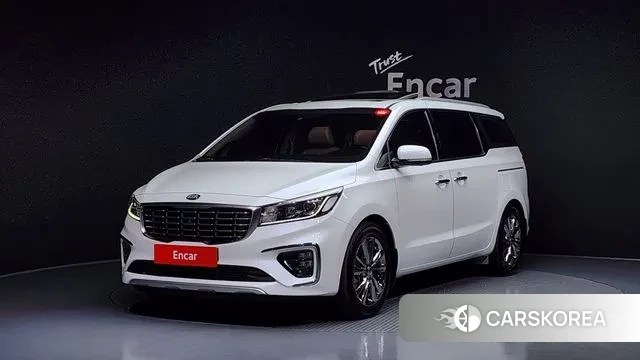 Kia The New Carnival 2019 Белый из Кореи