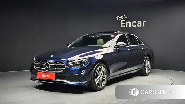 Mercedes-Benz E-Class W213 2022 Синий из Кореи
