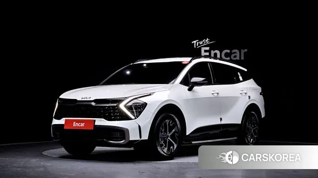 Kia Sportage 5th Generation Hybrid 2022 Белый из Кореи