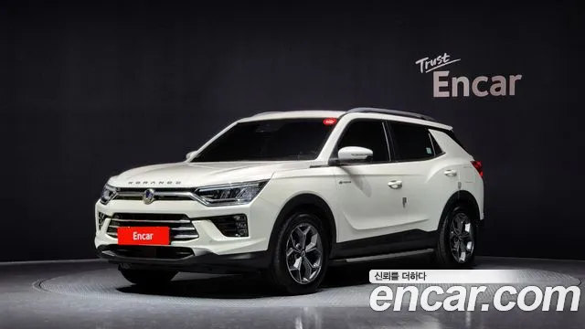 Ssangyong Beautiful Korando 2020 Белый из Кореи