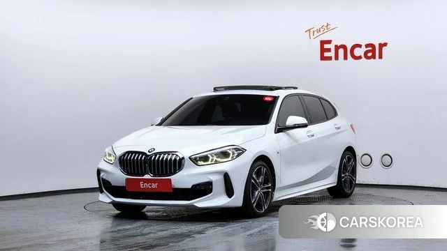 BMW 1 Series (F40) 2023 Белый из Кореи
